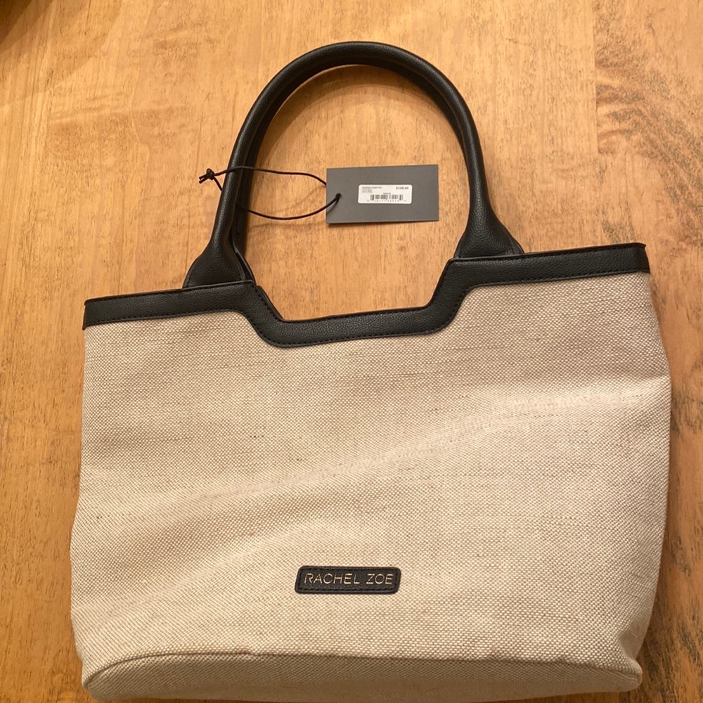 NWT RACHEL ZOE Haohaldan-101 Natural Beach Tote Bag